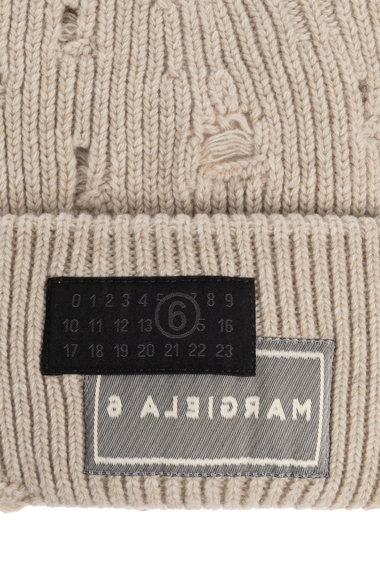 Beige Woolen hat MM6 Maison Margiela - Vitkac Canada